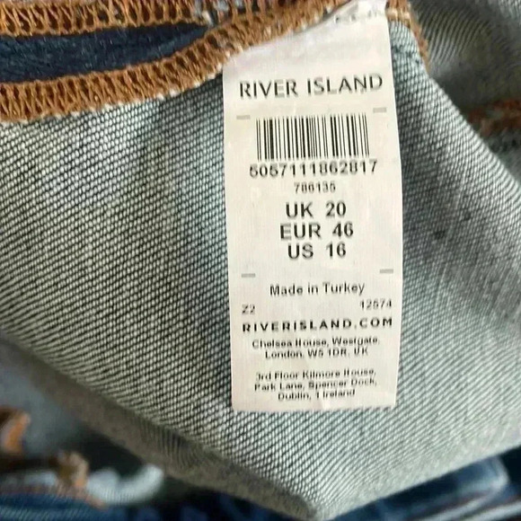 River Island Molly Mr Ripped Jeans - Picture 8 of 9